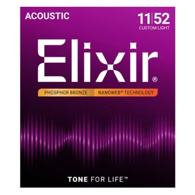 CORDA DE VIOLAO ELIXIR NANOWEB EX16027 (0.11) Bess Shop