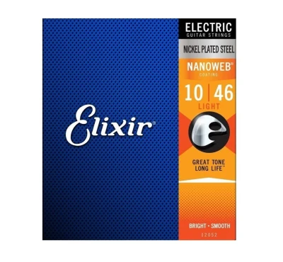 CORDA DE GUITARRA ELIXIR NANOWEB EX12052 NCKL 0.10 Bess Shop