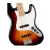 BAIXO FENDER SQUIER AFFINITY JAZZ BASS MN WPB 3TS Bess Shop