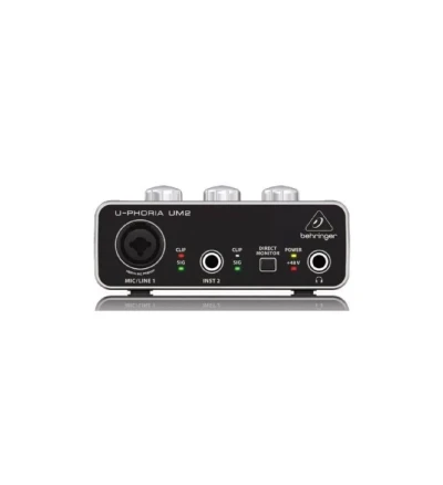 INTERFACE BEHRINGER DE ÃƒÂUDIO USB UM2 DE 24-BIT/48K Bess Shop