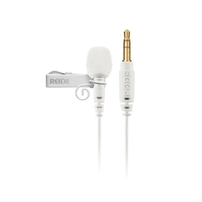 MICROFONE LAPELA RODE LAVALIER GO BRANCO Bess Shop