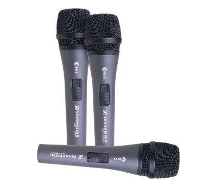 MICROFONE SENNHEISER E835 KIT 3 PECAS Bess Shop