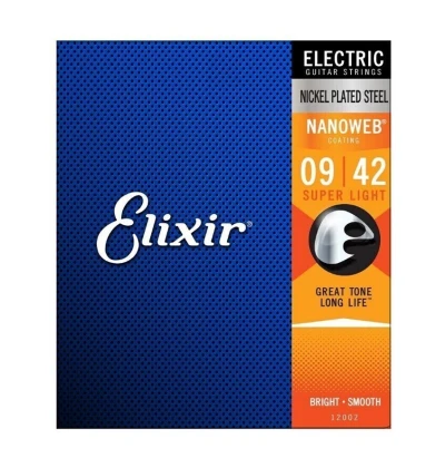 CORDA DE GUITARRA ELIXIR NANOWEB EX12002 NCL 0.09. Bess Shop