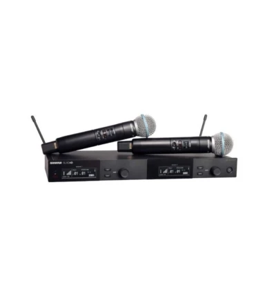 MICROFONE SHURE SLXD24D/B58 - G58 DUPLO Bess Shop