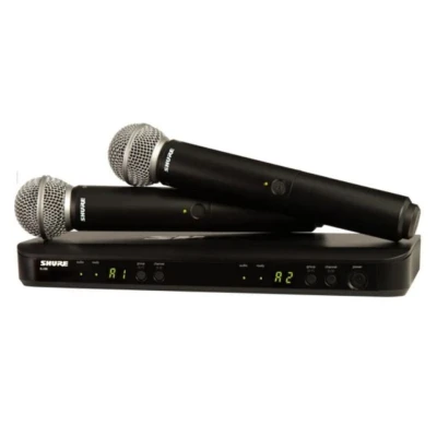 MICROFONE SHURE BLX288/SM58-J10 Bess Shop