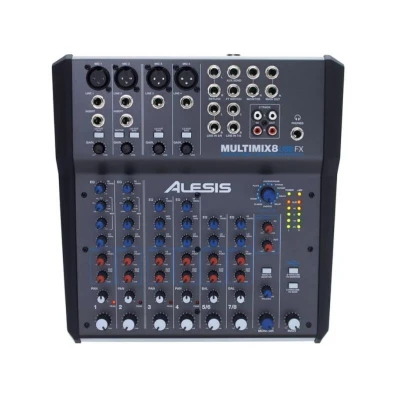 MESA DE SOM ALESIS MULTIMIX 8 USB FX Bess Shop