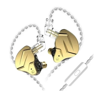 FONE DE OUVIDO KZ ZSN PRO X GOLD Bess Shop
