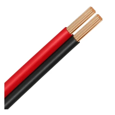 CABO CORDAO CONDEL 2X2 MM-PRETO VERMELHO Bess Shop