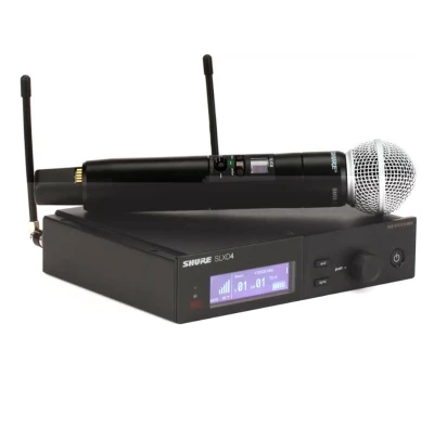 MICROFONE SHURE SLXD24/SM58 - G58 Bess Shop
