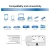 PROJETOR EPSON HOME 3800 3000L 4K V11H959020LA Bess Shop