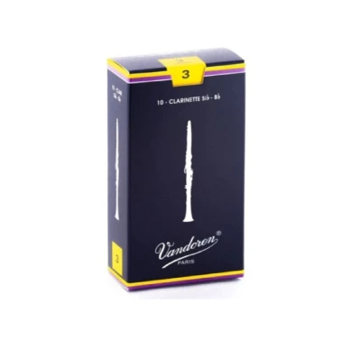 PALHETA VANDOREN CLARINETA SIB 3 CR103  Bess Shop
