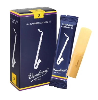 PALHETA VANDOREN CLARINETA ALTO 3 CR143  Bess Shop