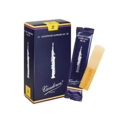 PALHETA VANDOREN SAX SOPRANO 2 SR202  Bess Shop