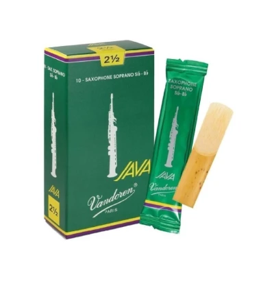 PALHETA VANDOREN SAX SOPRANO JAVA 2-1/2 SR3025  Bess Shop