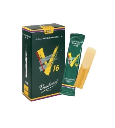 PALHETA VANDOREN SAX SOPRANO V16 N 2-1/2 SR7125  Bess Shop