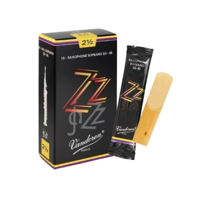 PALHETA VANDOREN SAX SOPRANO JAZZ 2.5 SR4025  Bess Shop