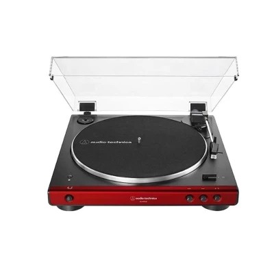 TOCA DISCOS  AUDIO TECHNICA LP60XBT-RD PRETO/VERMELHO Bess Shop