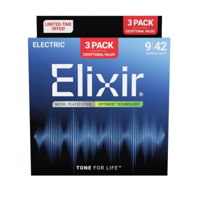CORDA ELIXIR 16571 ELEC NCKL OW(3PK 19002) Bess Shop