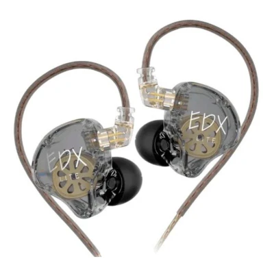 FONE DE OUVIDO KZ EDCX LITE CINZA Bess Shop