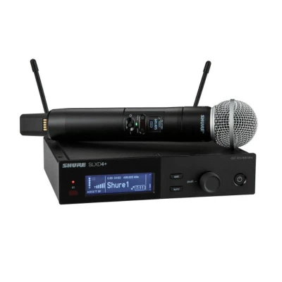 MICROFONE SHURE SLXD24+/SM58 G57 Bess Shop