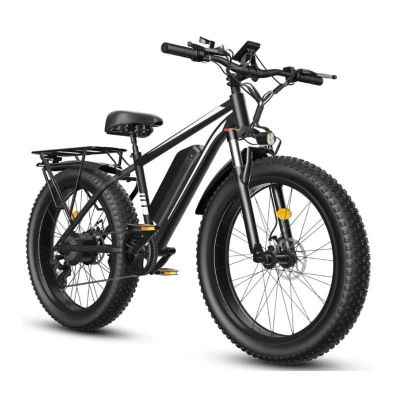 BICICLETA ELETRICA BLULORY EB26 PRETO 1000W 48V 18AH LITUM Bess Shop