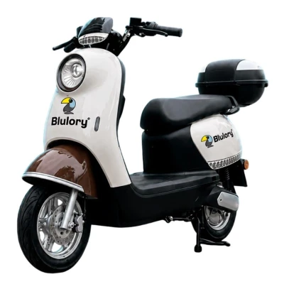 MOTO ELETRICA BLULORY U8 BRANCO 1000W 60V 20AH GRAFENO  Bess Shop