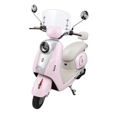 MOTO ELETRICA BLULORY MILAN PRO ROSA/BRANCO 1000W 60V 20A GRAFENO Bess Shop