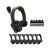 SISTEMA DE INTERCOMUNICAÃ‡ÃƒO HOLLYLAND SOLIDCOM SE 8S - NEGRO 8 UNIDADES Bess Shop