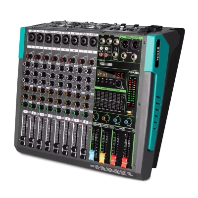 MESA DE SOM SUNSET AMPLIFICADA GT-8 8X 500W2  Bess Shop