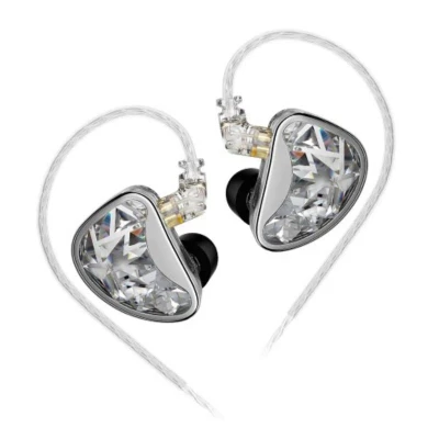 FONE DE OUVIDO KZ AS24 SILVER Bess Shop