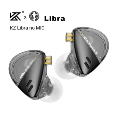 FONE DE OUVIDO KZ LIBRA BALANCED VERSION SILVER Bess Shop
