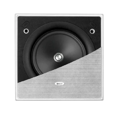CAIXA DE SOM EMBUTIR GESSO KEF CI160 SLIM C/CAIXA BRANCO Bess Shop