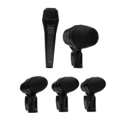 MICROFONE SHURE PGADRUM5 KIT5 Bess Shop